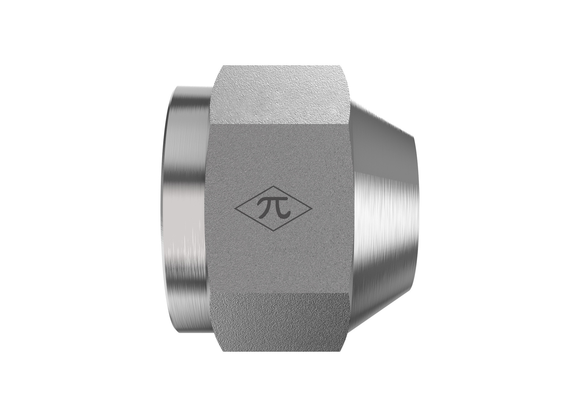 HGW steel hydraulic adapter used as a reference for fitting manufacturing comparison